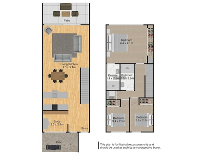 15/55 Mahuhu Crescent, City Centre, Auckland City, 3房, 2浴, Townhouse