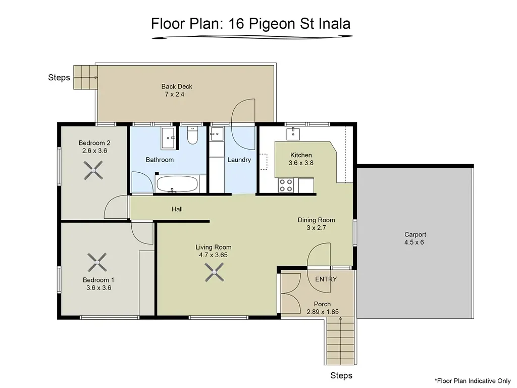 Inala 2ห้องนอน Large Block - Great Location - Ready for Reno - Potential Plus