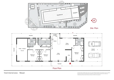 户型图 - 1 Ellen Close, Warragul, VIC 3820