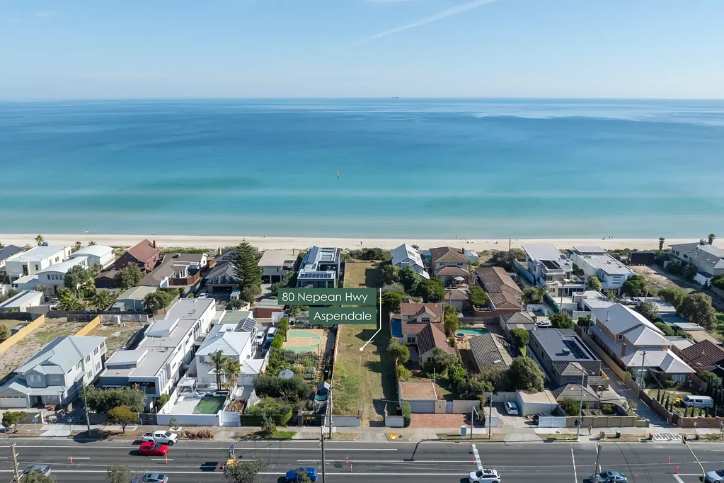 Aspendale Beachfront Dream with Developing Possibilities