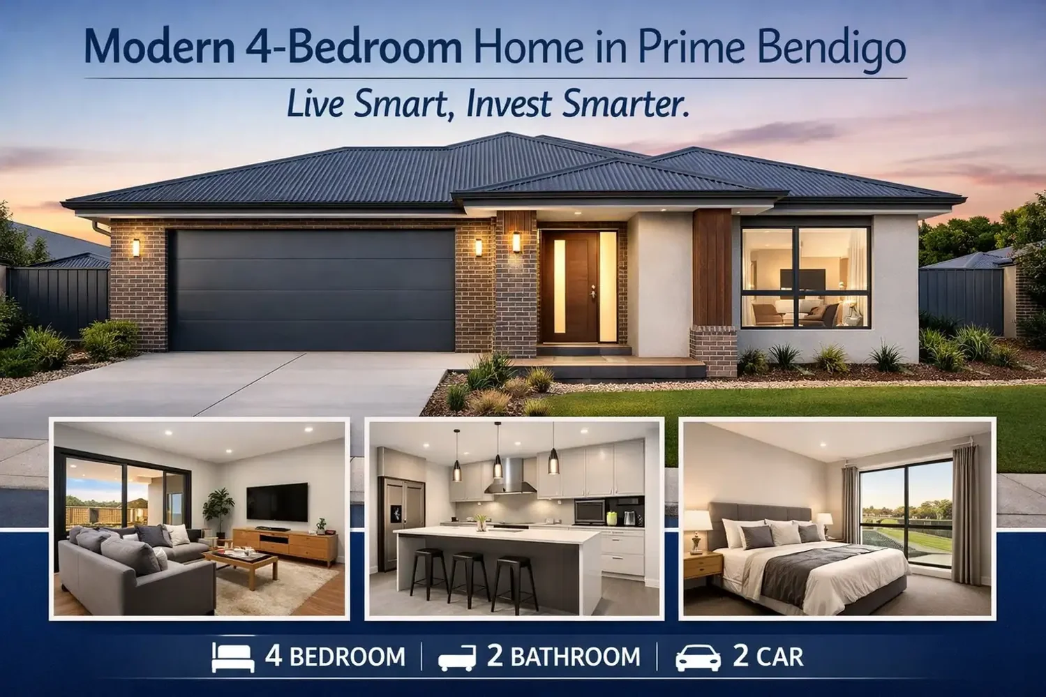 Address Withheld, Bendigo, VIC 3550, 4 Schlafzimmer, 2 Badezimmer, House