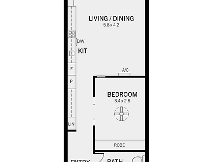 607/143 Halifax Street, Adelaide, Adelaide CBD, 1 ห้องนอน, 1 ห้องน้ำ, Apartment