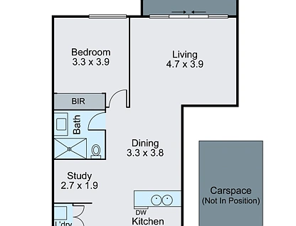 30/41-45 Harrow Street, Box Hill, Inner East Melbourne, 1 phòng ngủ, 1 phòng tắm, Apartment