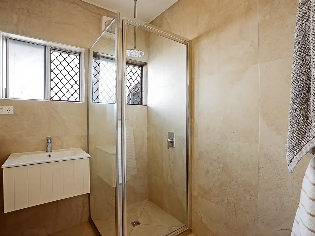Fresh interiors with a renovated bathroom