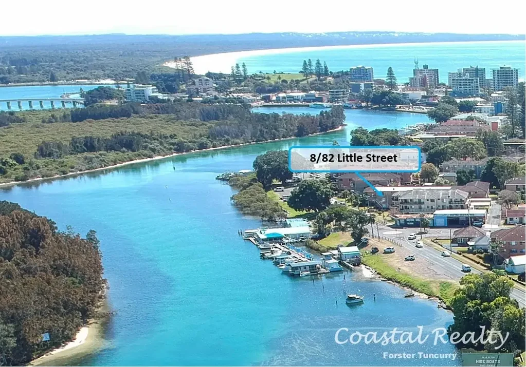 Forster 2 Bedroom 1st floor apartment adjacent to Wallis Lake