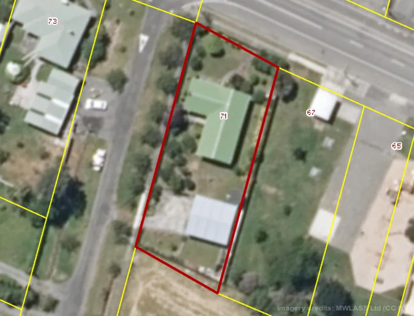 71 Thames Street, Rongotea, Manawatu, 3 ਕਮਰੇ, 0 ਬਾਥਰੂਮ