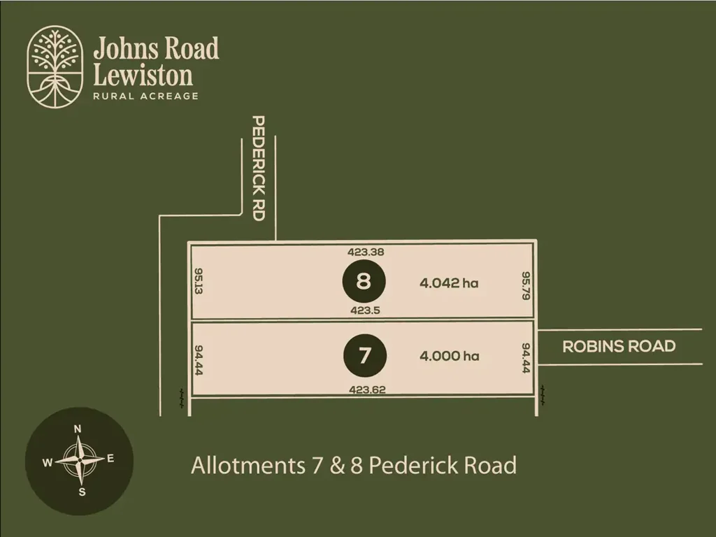 Lewiston Enjoy your own peaceful piece of South Australian rural acreage close to the Gawler River.