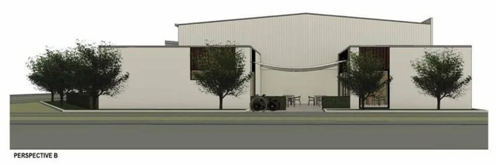 Prebbleton Brand New Industrial Build, Corner Profile