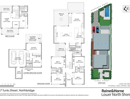47 Tunks Street, Northbridge, NSW 2063, 6房, 4浴, 独立屋