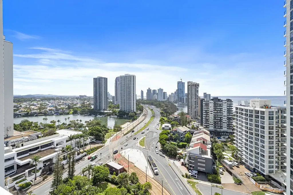 Surfers Paradise 1غرفة نوم Stunning 18th Floor 1 Bedroom with Views North to Main Beach and the Ocean