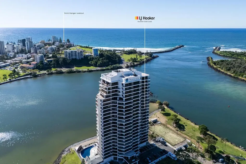 Tweed Heads 2غرفة نوم Iconic �seascape' Apartment. Views from the 14th Floor!