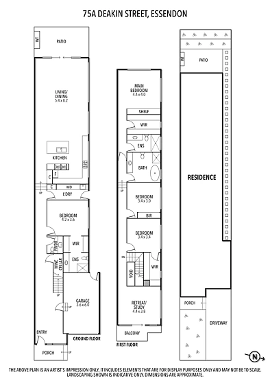 75a Deakin Street, Essendon, VIC 3040, 4 Bedrooms, 3 Bathrooms, House