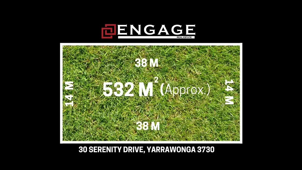 Yarrawonga Build your dream home on this 532 sqm TITLED NORTH facing Land!