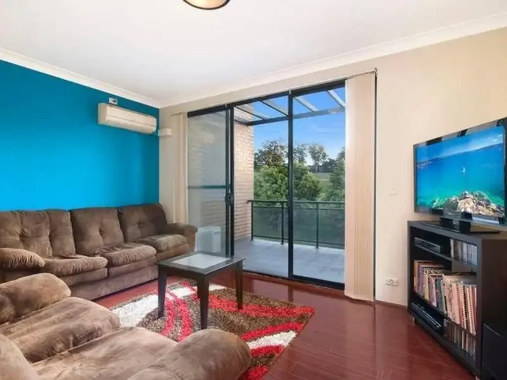 Parramatta City living with park views