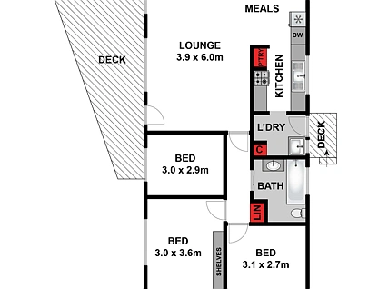 118 Country Club Dr, Clifton Springs, Geelong, 3部屋, 1バスルーム, House