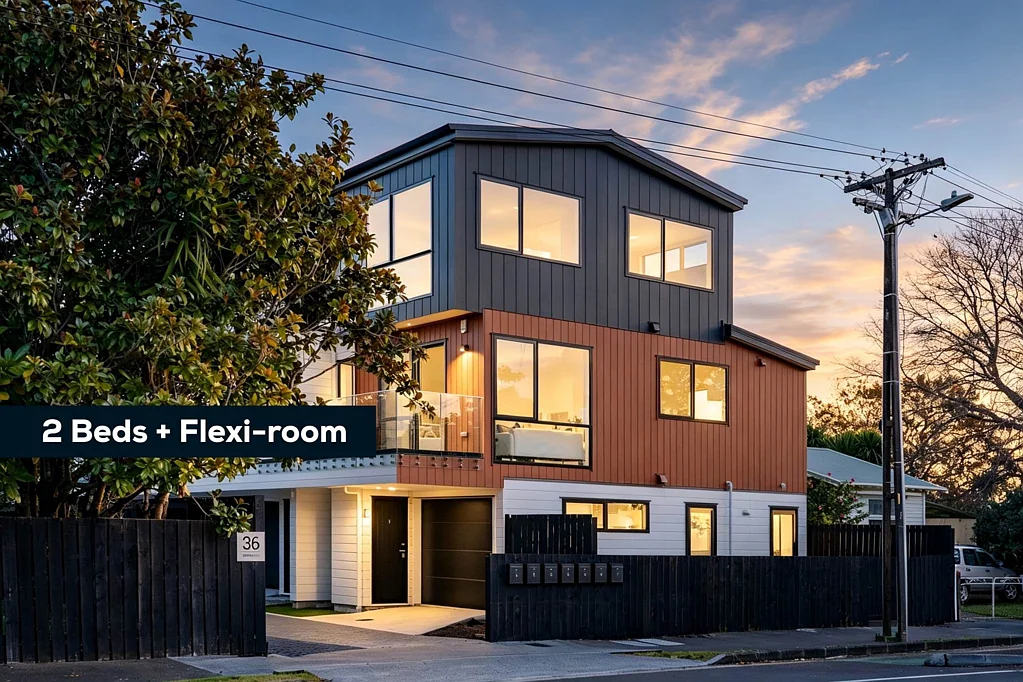 Waterview 2房  2 Beds + Flexi Room