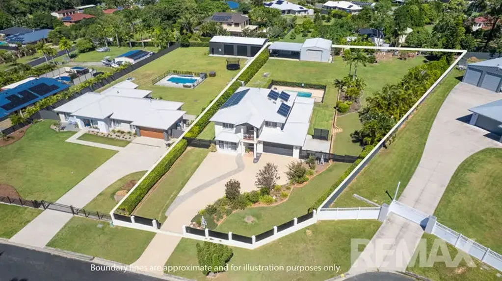 Morayfield 4房 死胡同私密 3374㎡平地 宽敞四卧 主卧套房 巨大棚屋 游泳池 太阳能 近学商 BYO BOAT OR CARAVAN