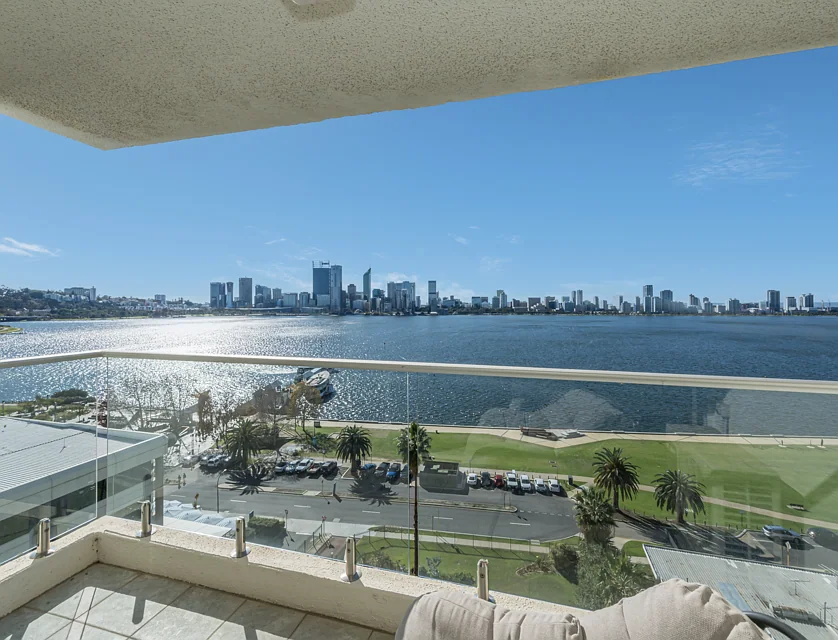 46/87 South Perth Esplanade, South Perth, Perth CBD, 2 कमरे, 2 बाथरूम, Apartment
