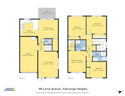 9B Larne Avenue, Pakuranga Heights, Manukau City, Auckland, 4房, 2浴, 独立屋