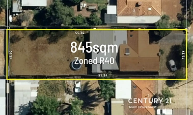 Midvale 3房  845m² WITH R40 POTENTIAL