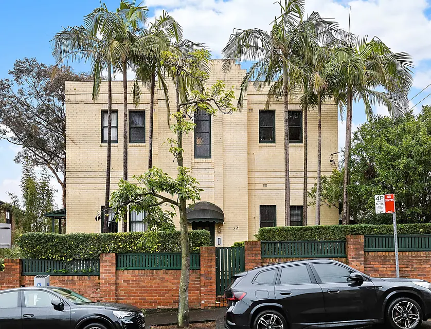 2/43 Montague Street, Balmain, Inner West, 2部屋, 1バスルーム, Apartment