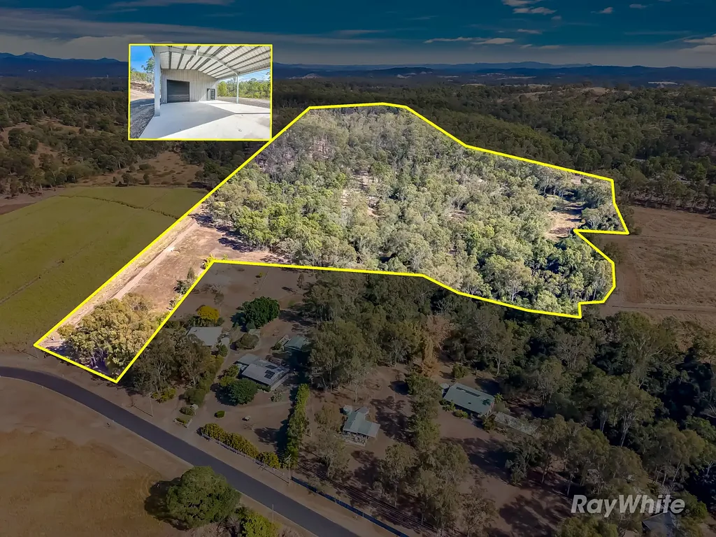 Tirroan "Private 45 Acres with Powered Shed & Approved House Site"