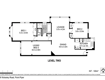 7/78 Wolseley Road, Point Piper, Eastern Suburbs, 3 rūma, 1 rūma horoi, Apartment
