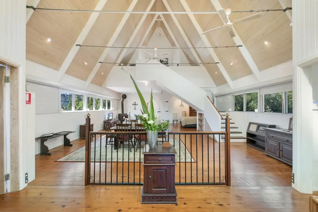 Central Mangrove 2chambre Unique Church Conversion on 2 Flat Acres with Massive Shed & Separate Accommodation