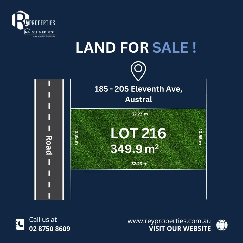 LOT 216/185 - 205 Eleventh Ave, Austral, NSW 2179