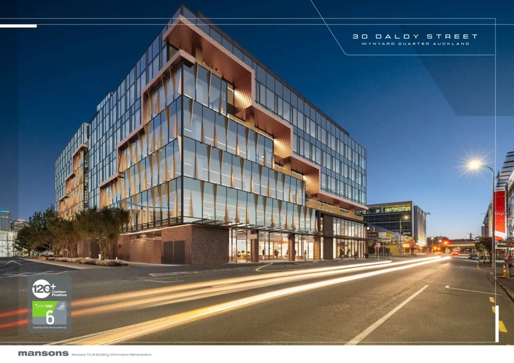 Auckland Central 30 Daldy Street – Level 7 – 890sqm