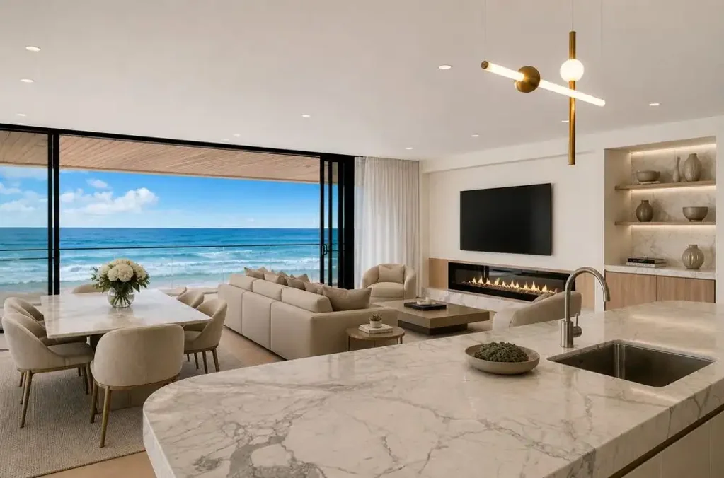 LUXURY BEACHFRONT SKY HOME - EXPANSIVE WHOLE FLOOR LIVING