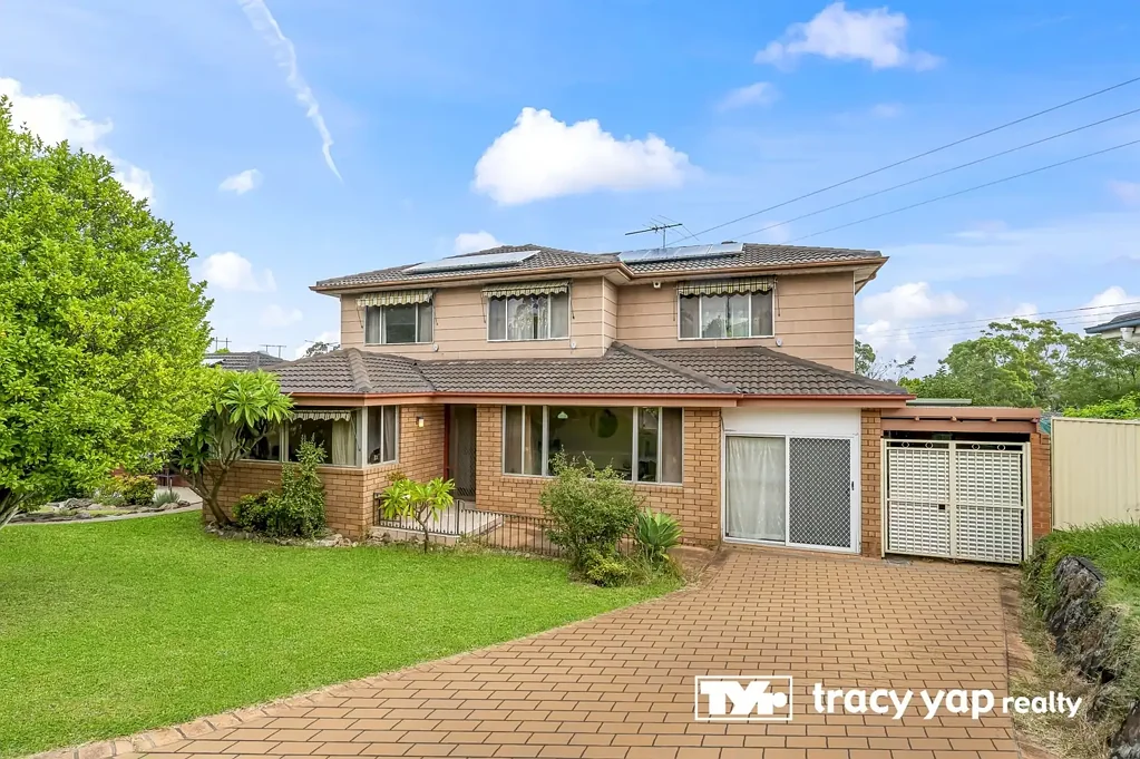 Carlingford 5房 宽敞5卧砖房 近优质学校 完美社区生活 Stunning Family Home in North Rocks Public Catchment
