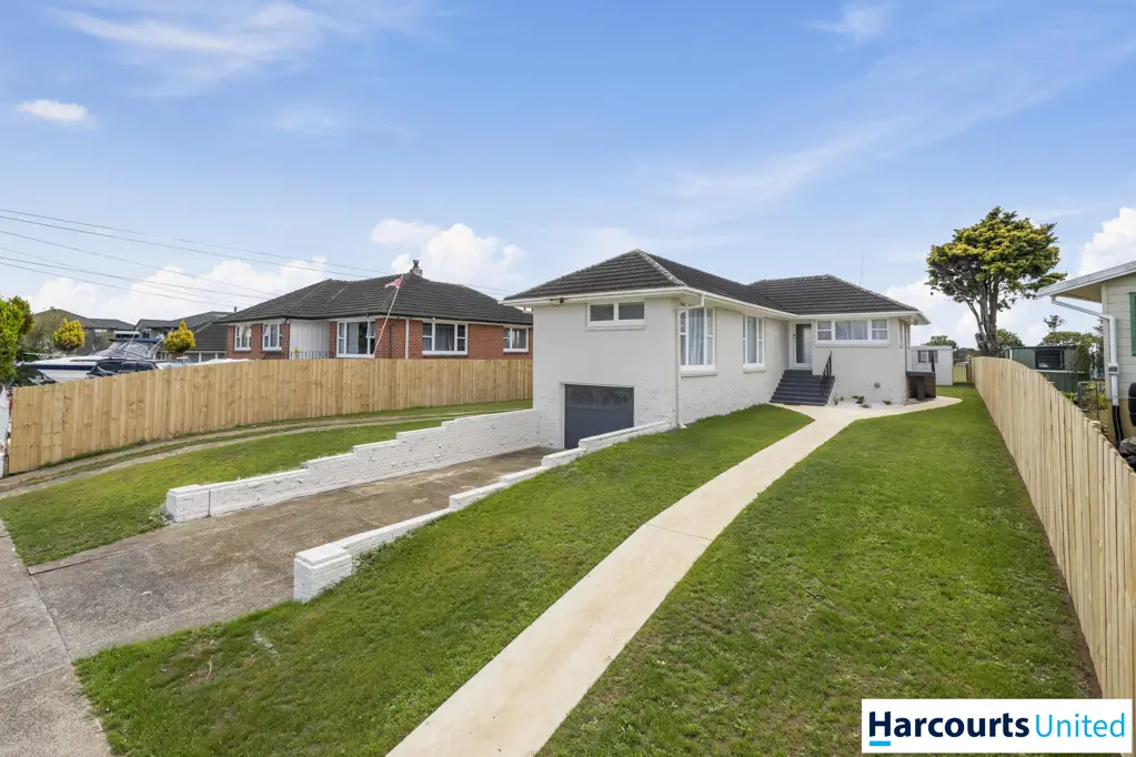 Papatoetoe 3房  Brick & Tile, double Tandem Garage freehold 809m2