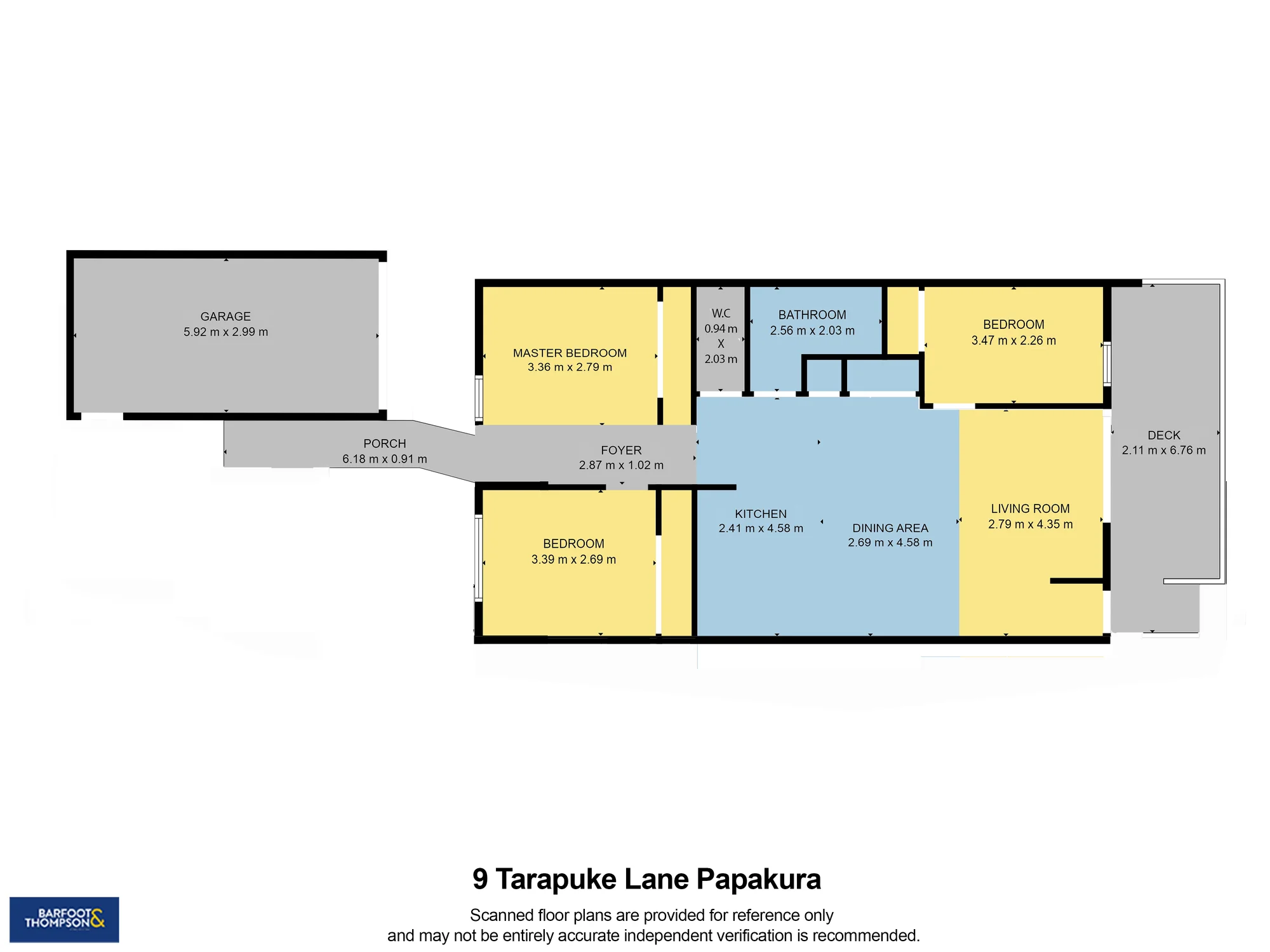 9 Tarapuke Lane, Papakura, 3 Bedrooms, 1 Bathrooms, House