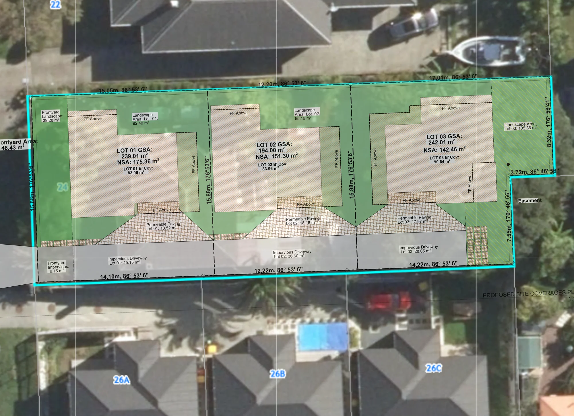 New Windsor 4房  Central Auckland Development - 3 Standalone Homes