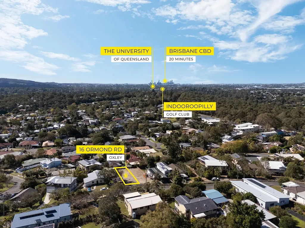 Oxley Rare South-Facing "FLOOD FREE" Block in a Premium Position with VIEWS!