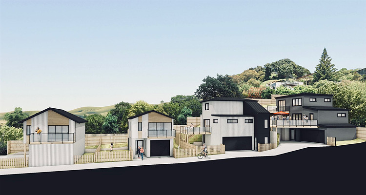 6 Lots 1 4 Grays Road Plimmerton Porirua City3房城市屋