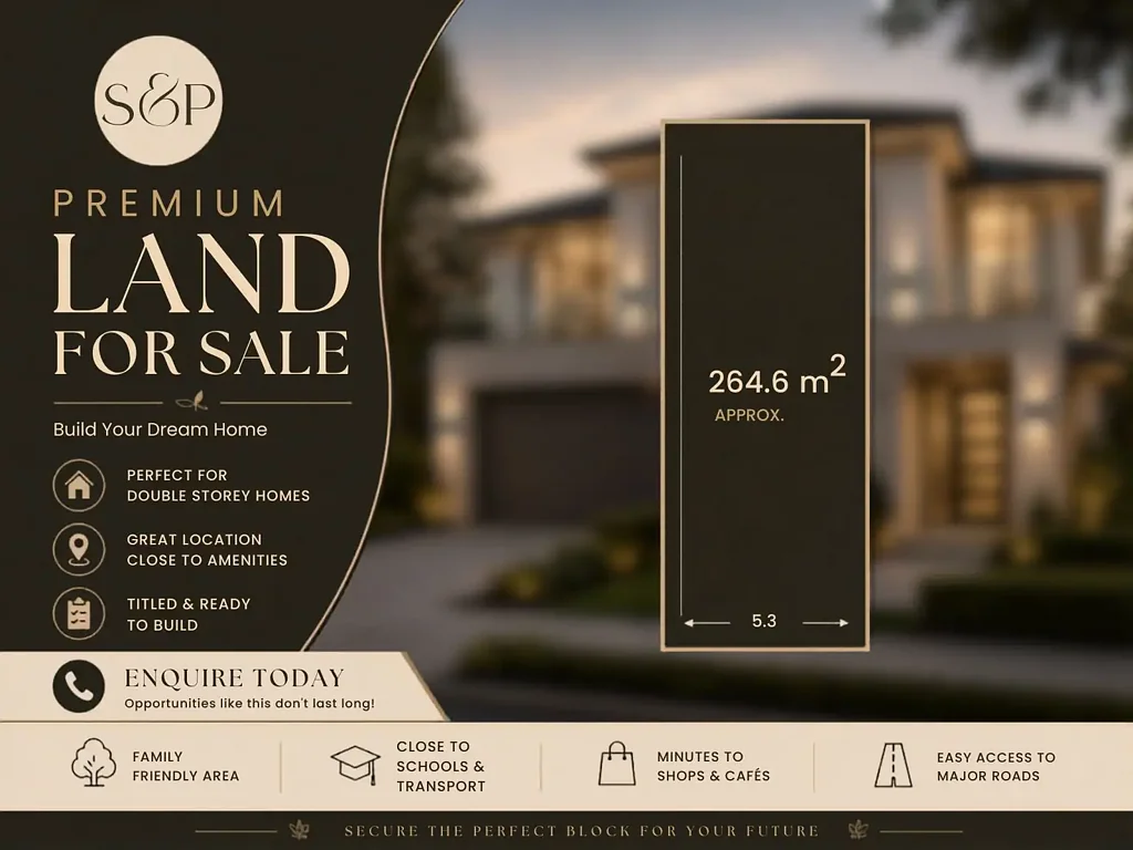 Austral Build Your Dream Home at a Premium Austral Address. Registered Land