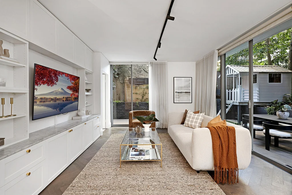 Lane Cove 3部屋 Luxury Garden Apartment Showcasing Space, Elegance and Convenience