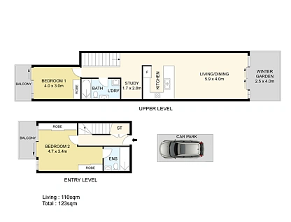 106/19 Joynton Avenue, Zetland, Eastern Suburbs, 2房, 2浴, Apartment