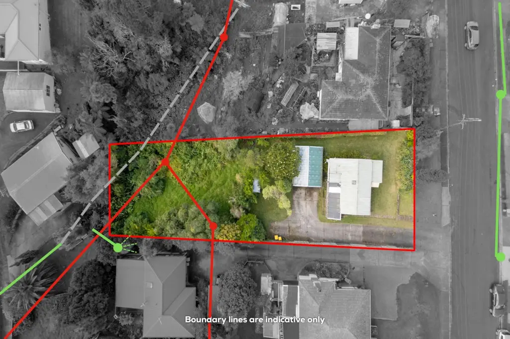 Glen Eden 2房 1012㎡黄金土地 隶属联排公寓住宅区 可分割8个lots 靠近火车站&商店&Waitakere Ranges 自然与都市生活交织！ Prime Development Opportunity!