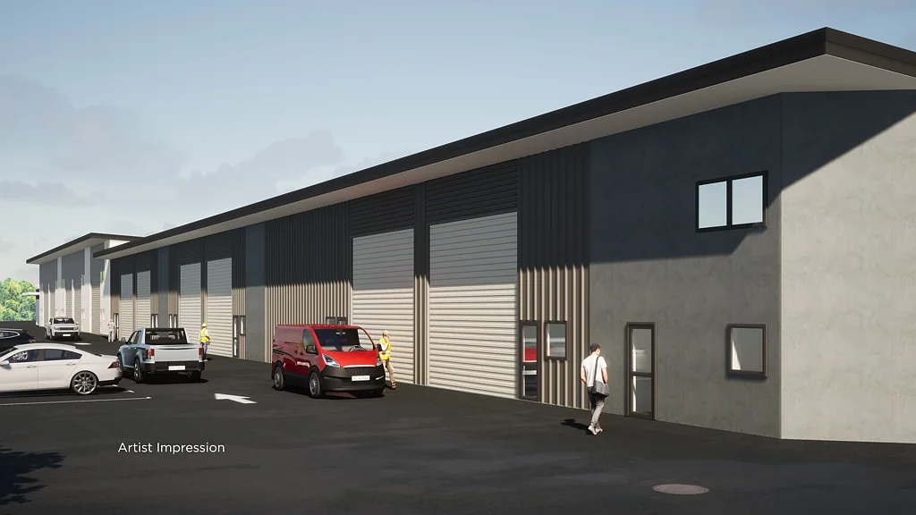 Katikati Brand new industrial unit 270 to 570sqm*