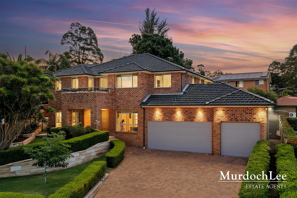 Castle Hill 5 Bedroom Spacious Custom-Built Family Home with Modern Comforts and Private Pool Retreat | CTHS Catchment