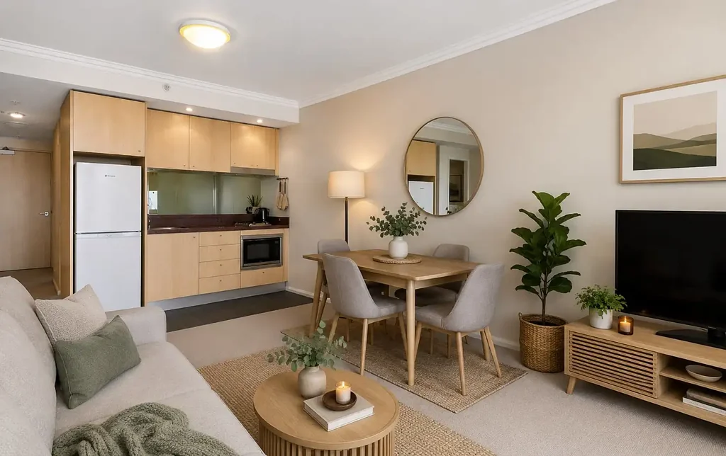 Renovated Studio Apartment With Gym/Pool Facilities In Convenient Location