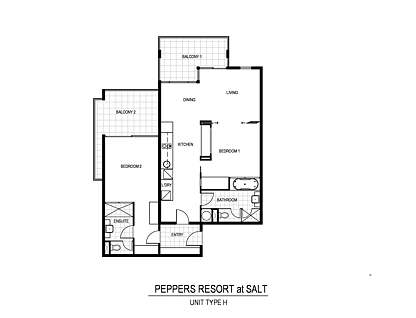 8113-14/1-25 Bells Boulevard, Kingscliff, North Coast, 2 Kuwarto, 2 Banyo, Apartment