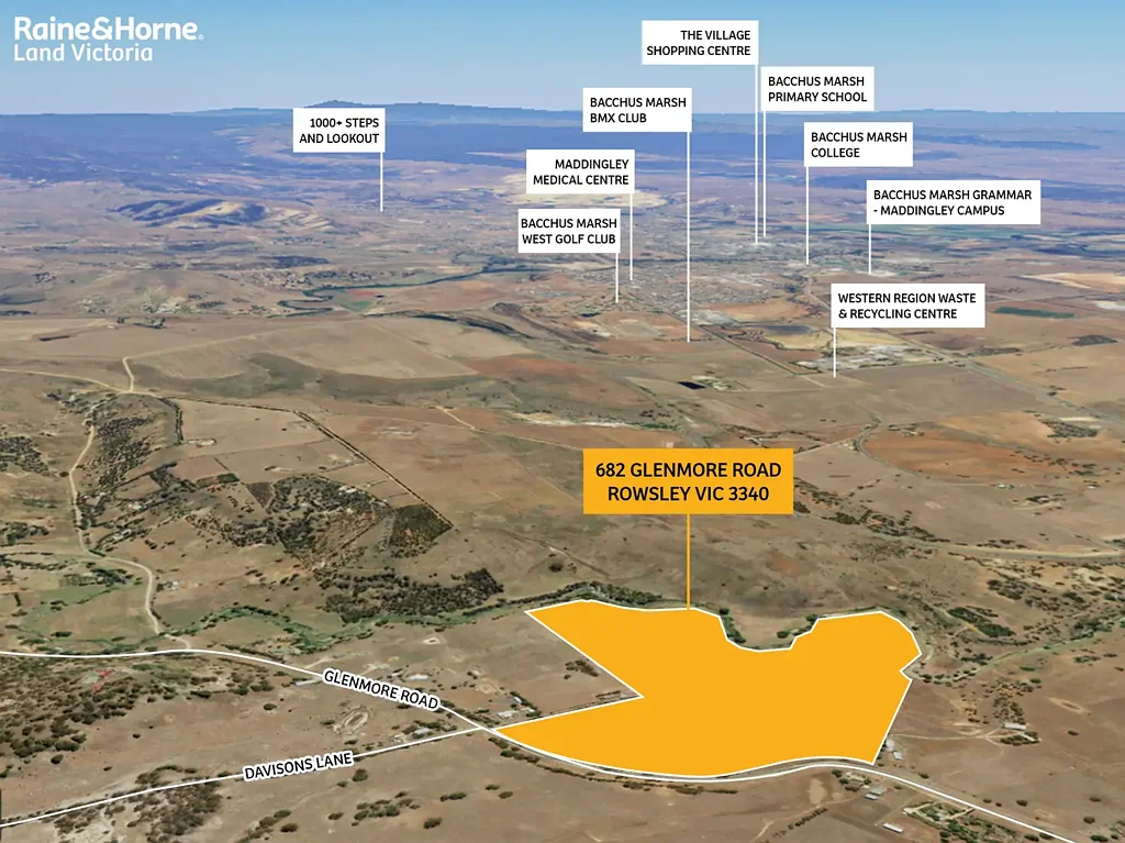 Rowsley 3chambre 98 Acres of Prime land close to Bacchus Marsh