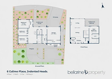 6 Calimo Place, Indented Head, VIC 3223, 4房, 2浴, House