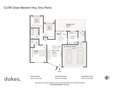 12/295 Great Western Highway, Emu Plains, Outer Western Sydney, 3部屋, 2バスルーム, House