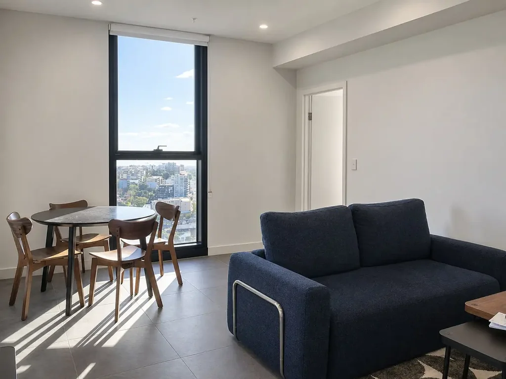 Furnished One Bedroom Apartment plus Study For Lease