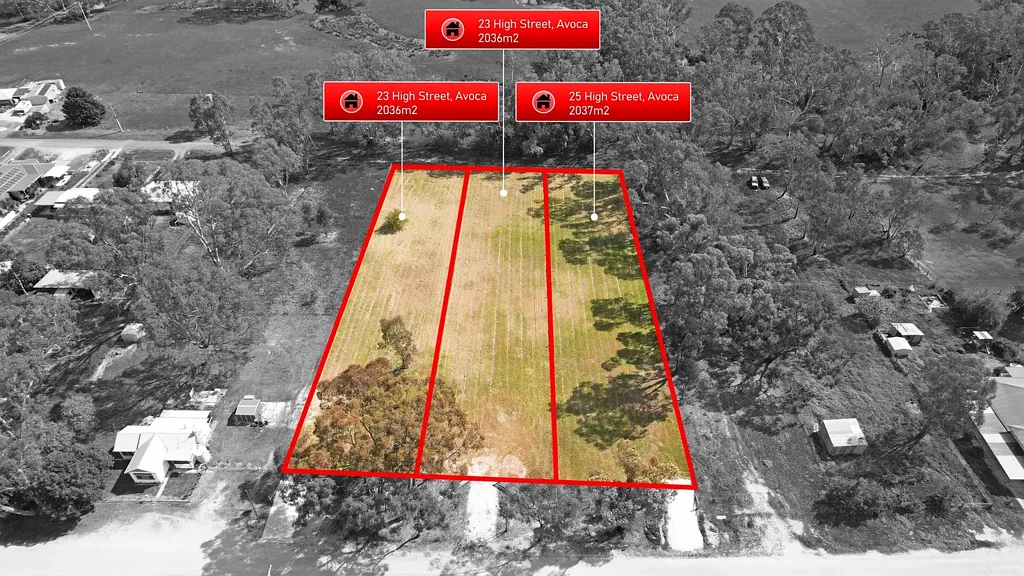 Avoca HALF AN ACRE IN AVOCA WITH POWER, WATER AND SEWERAGE AVAILABLE